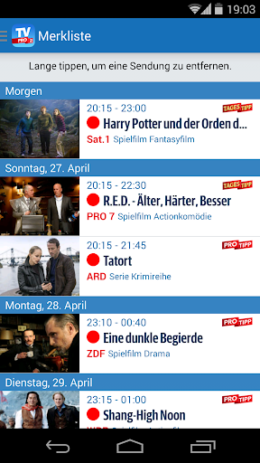 【免費娛樂App】TV Programm TV Pro TV Magazin-APP點子