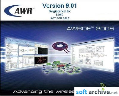 AWR Design Environment 9.01 build 4875.3 + Libraries