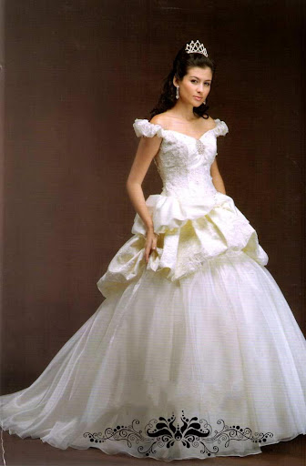 Modern Wedding Dress CUWD-031