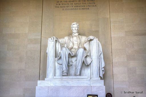 The Lincoln Memorial is an American memorial built to honor the 16th 