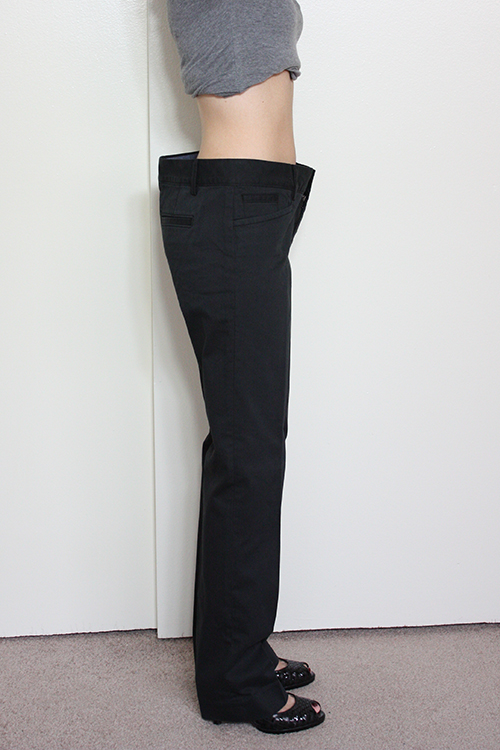 Review: Banana Republic Logan Fit Pants in Size 00P | Alterations Needed