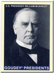 McKinley Goudey Presidents