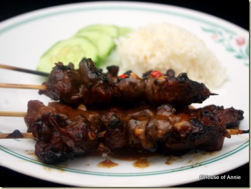 Indonesian Pork and Chicken Satay 2