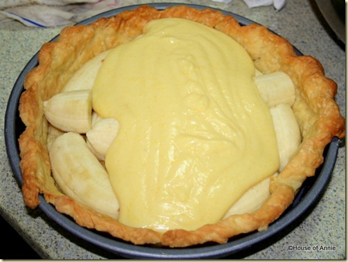 banana cream pie bananas and custard