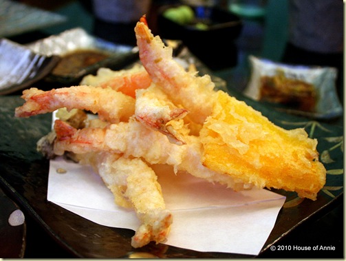shrimp tempura hibiki restaurant singapore