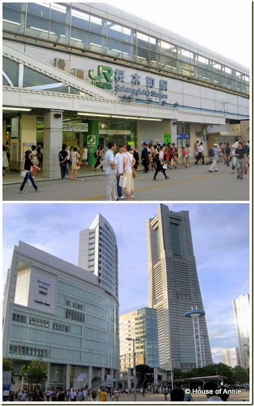 Sakuragicho Station and Yokohama Landmark Tower