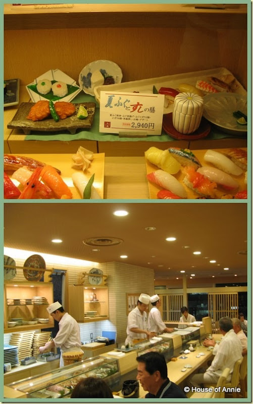 sushi display and bar asahi sushi machida