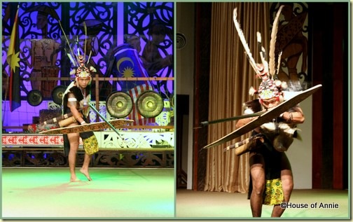 Sarawak Cultural Village Penan blowgun dance