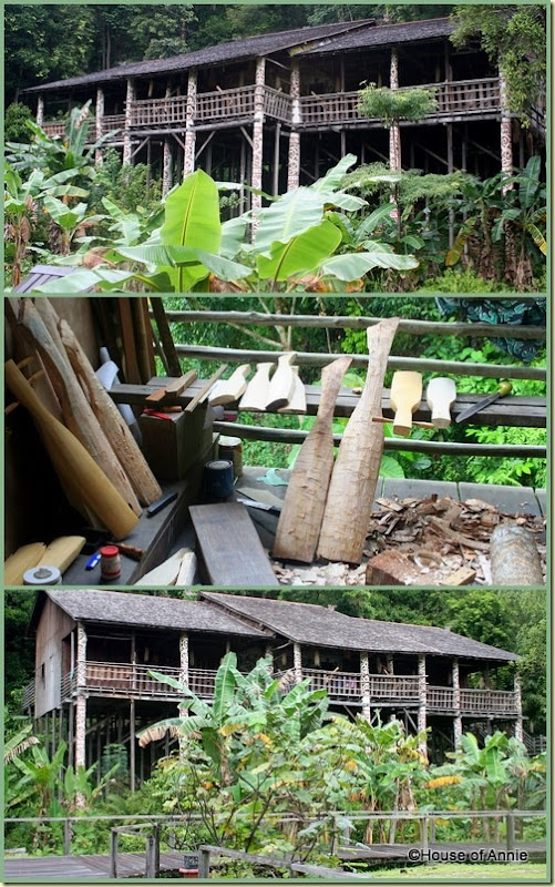 Sarawak Cultural Village Orang Ulu house