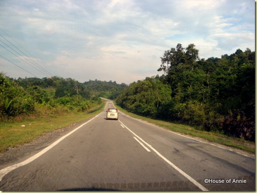 On the road to Sibu