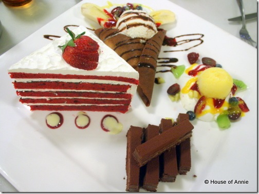 Pah Ke's dessert platter