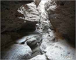 Gargoyle Canyon Tight Spot Ledge 1