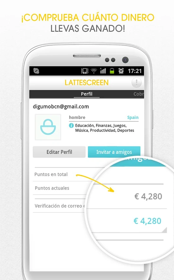 LatteScreen - screenshot