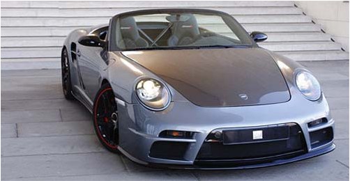 Cabriolet on the basis of Porsche 911 Turbo