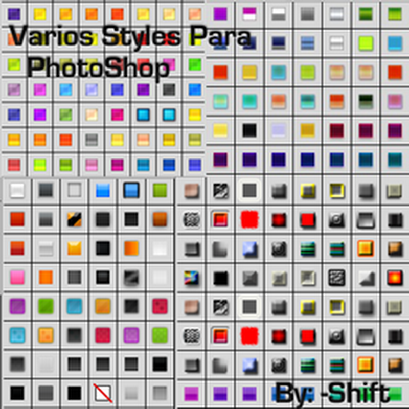 Varios Styles Para PhotoShop