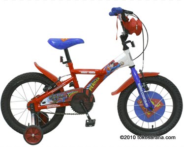 Sepeda Anak WIMCYCLE BMX Superman 16 inci
