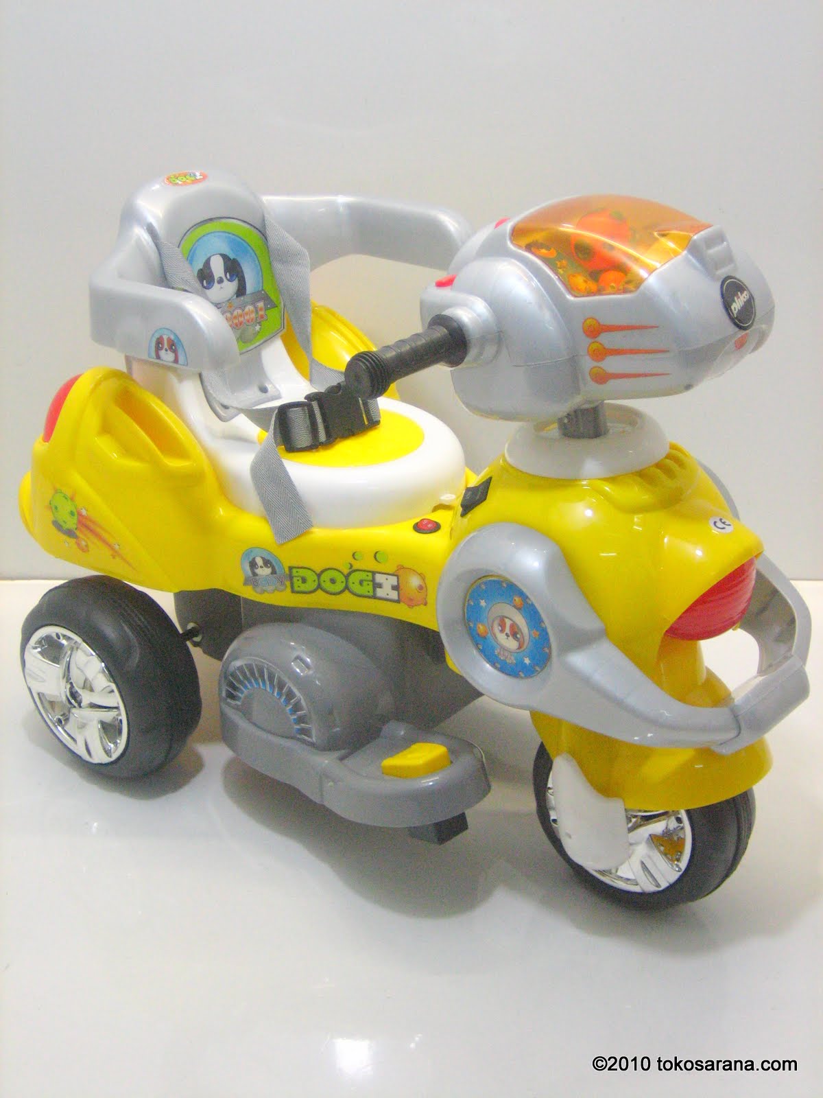 PLIKO Battery Toy Motorcycle  Mahasarana Sukses 