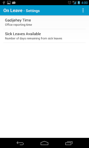 【免費生活App】On Leave - Salaam-APP點子