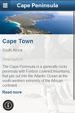 【免費旅遊App】Cape Peninsula-APP點子