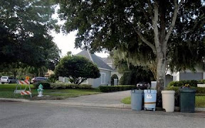 tiger woods car crash site