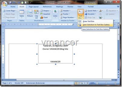 save template - microsoft office word 2007