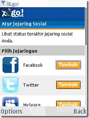xl go - jejaring sosial