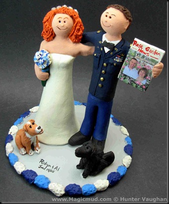 Redneck Wedding Cake Toppers
