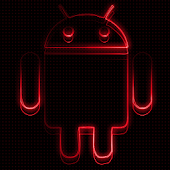 Next Launcher Neon Red Theme