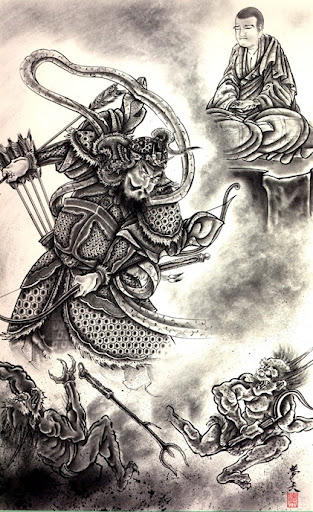 Japanese Demon Tattoo Designs