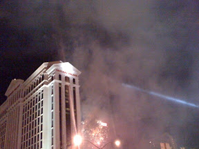 New Years eve Las Vegas Fireworks