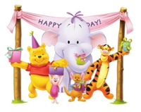 Pooh-Lumpy-Tigger-Piglet-Roo-Birthday-Party