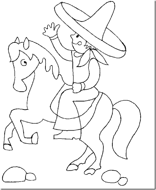 mexican coloring pages 4