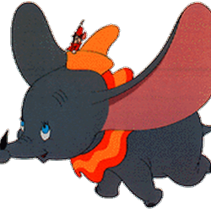 Dibujos de Dumbo, clipart Dumbo