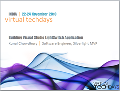 Download VTD Video Session on LightSwitch: 23rd November 2010