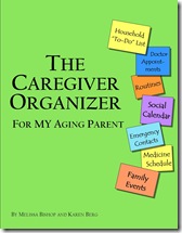 caregiver organizer cover parent