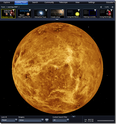 WorldWideTelescope: Venus