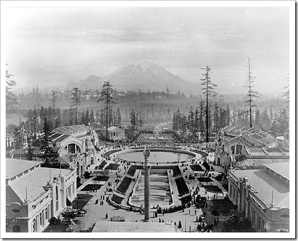 Alaska-Yukon-Pacific Exposition- Rainier Vista