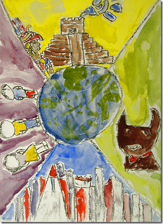 Inspiring Art: Chagall study