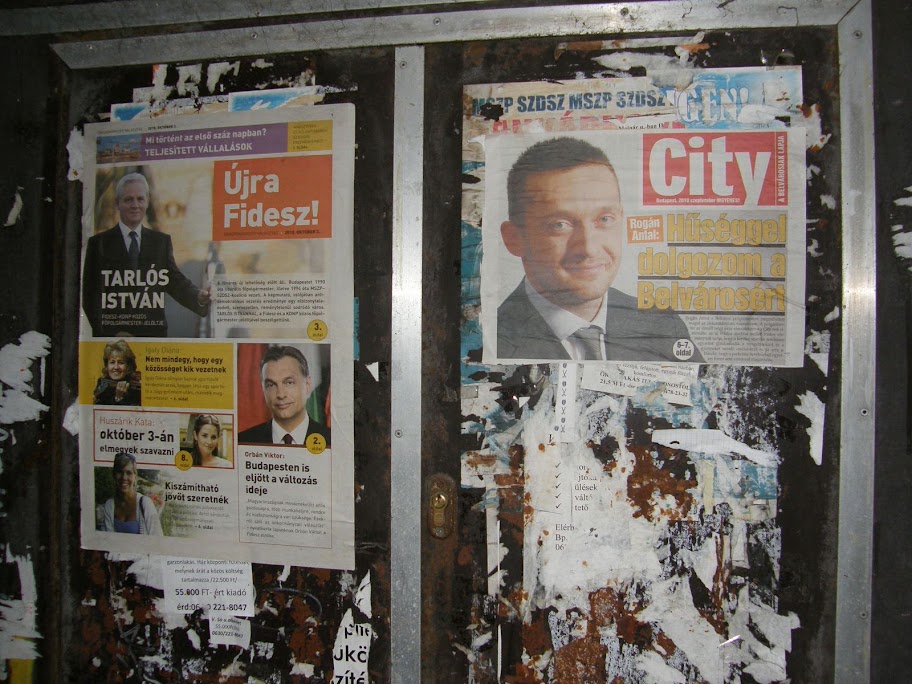 Rogán Antal,  belváros, City,  újság, plakát, kampány, City Rogán Antal,  belváros, City,  újság, plakát, kampány, City, V. kerület, Fidesz, 5. kerület, polgármester
