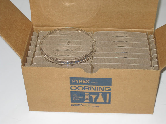 pyrex dish petri glass model 3160 100 co