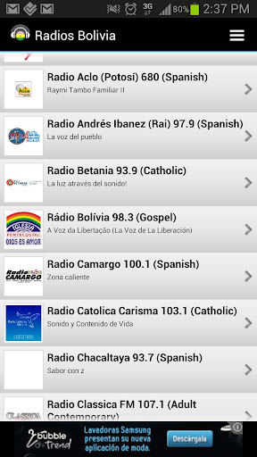 Radios Bolivia