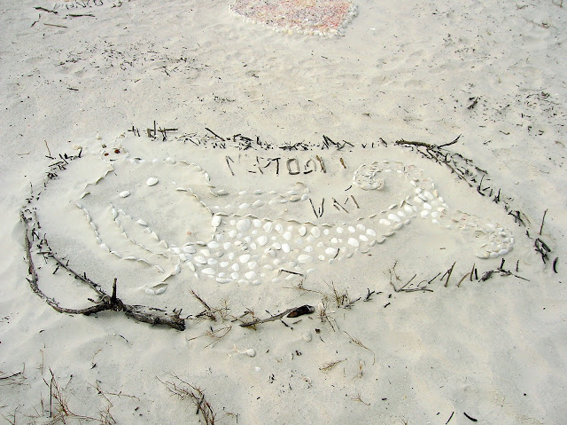 beach, white sand