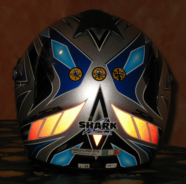 Adesivi Sul Casco Motosicurezza