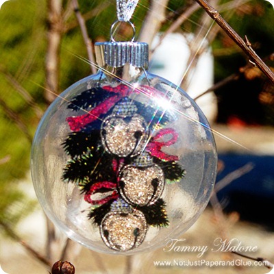 Homemade Christmas Decor - Not Just Paper and Glue - The Scrap Shoppe