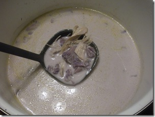 purple cauliflower soup 006