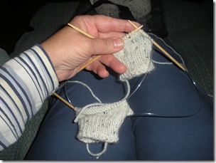 knitting circles around socks