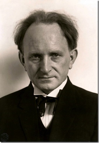August Sander - autorretrato 1925