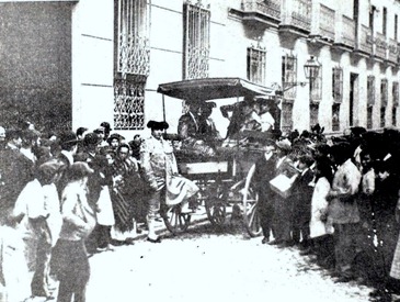 Mazzantini saliendo para la plaza (20-10-1901) 001