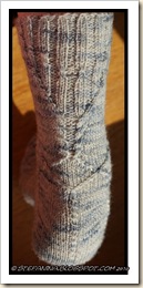 Orzival Socks - heel-back leg