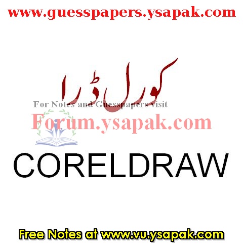 Corel Draw Notes, Lear Corel480